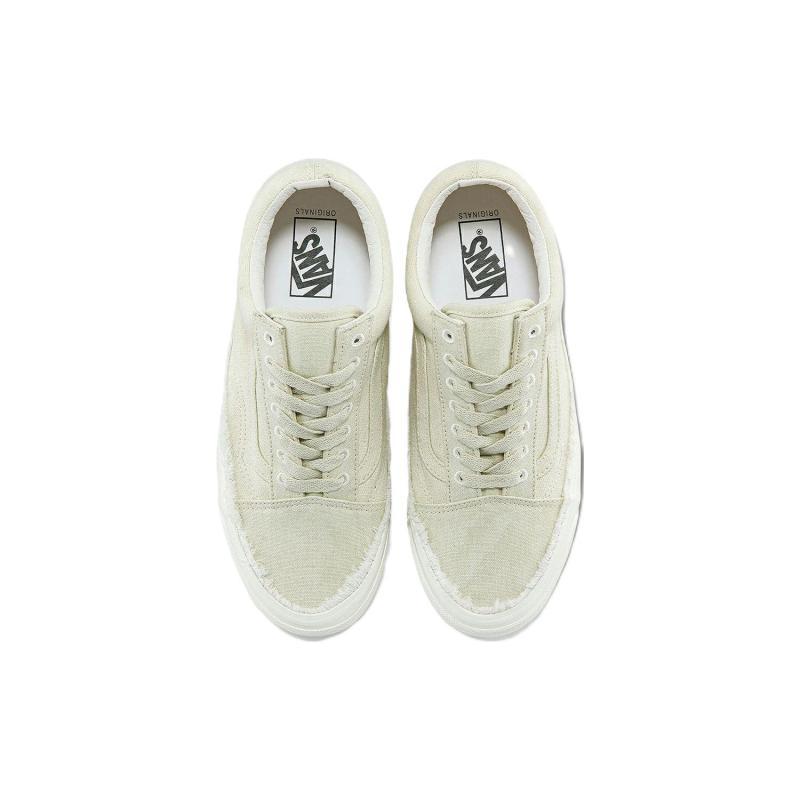 Vans Og Old Skool Lx 'Raw Edge Vintage White' Vans VN0A5FBE0VW