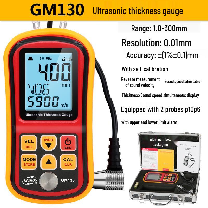 BENETECH GM100 Digital Ultrasonic Metal Thickness Gauge