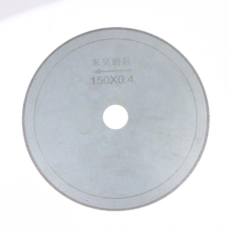 Thin Diamond Circular Saw Blade 80/100/110/120/150/200Mm Cutting Blades Arbor Disc Cut Jade Discs Agate Glass Gems Stone Slits