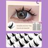 With Jelly Glue Strips Self-Adhesive Eyelashes Glue Free Manga Lashes Popular False Eyelashes  Girl