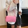 Women's Trendy 2025 Crossbody Bag - Solid Color, Wide Strap, Underarm and Shoulder Bag.