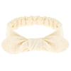 Baby Bow Headband for Boys Girl Breathable Cotton Bowknot Hair Bands Toddler Elastic Headdress Universal Turban Hairband