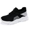 2025 new fly-woven socks super breathable lace-up large size women's shoes one pedal 36-45 sports and leisure shoes
