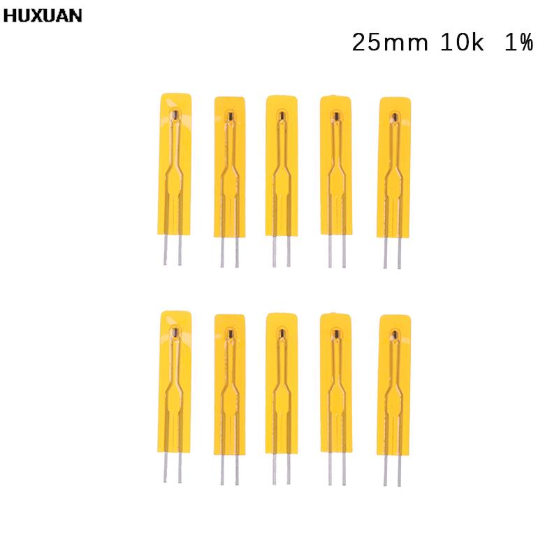 10pcs NTC Thin Film Thermistor 2.5cm 5cm 3950 10K 50K 100K MF5B SMD 1% 5% Temperature Sensor