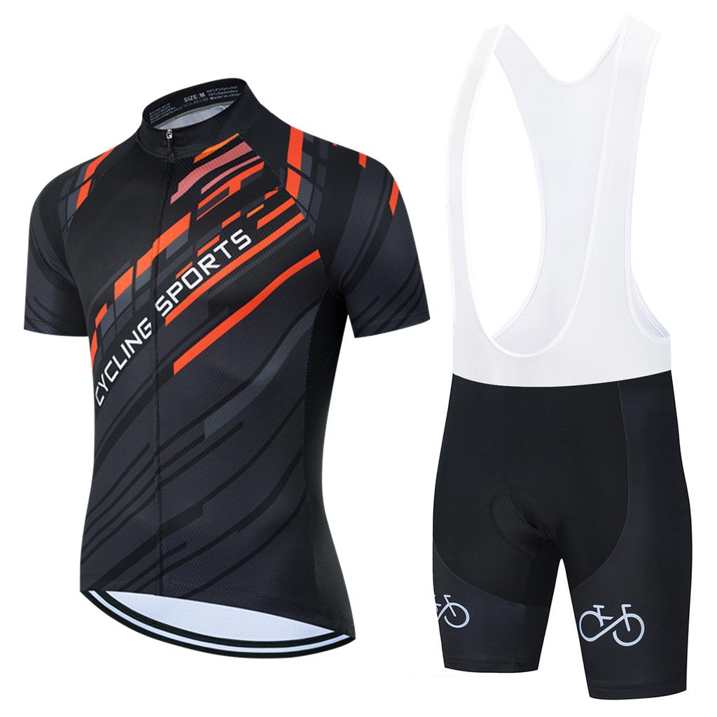 2026 Summer Breathable Sports Team Training Cycling Clothing Breathable Men Short Sleeve Mallot Ciclismo Hombre Verano Cycling Jersey Sets 2026