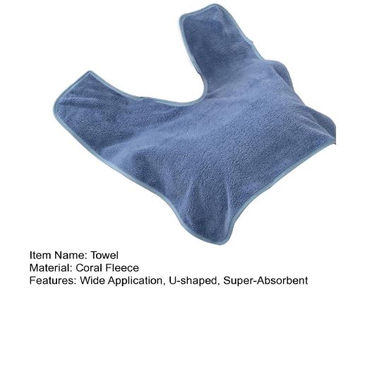 U-Shaped Microfiber Facial Towel Soft Super-Absorbent Beauty Salon Towel Spa Towel for Estheticians Massage Facial Steam Skincare