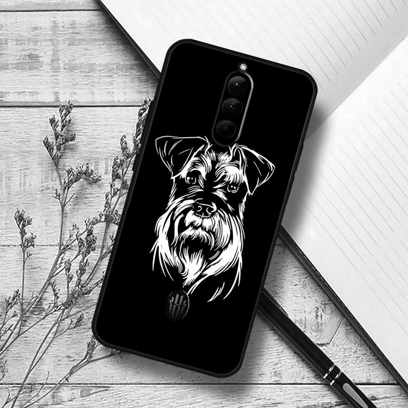 

Cartoon Schnauzer Dog Case For ZTE Nubia Red Magic 8 9 10 8S 9S 10S 11 Pro Plus 6 7 6S 7S Pro 5G 6R 10 Air Funda Red Magic 9 Pro Plus