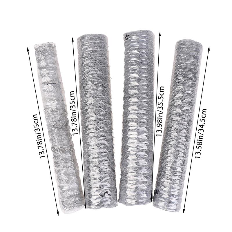 1 Roll Sturdy Iron Garden Fence Chicken Wire Net Flower Arrangement Wire Netting For Floral Mesh Craft Netting