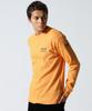 AVIREX HONEYCOMB WAFFLE USAF L/S T-SHIRT M orange 783-5230030