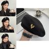 Fashionable Winter Beret Hat For Women Warm And Windproof Cotton Material