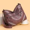 Women's Bag Multi-Layer Mother Bag Retro Large Capacity Shoulder Crossbody Bag