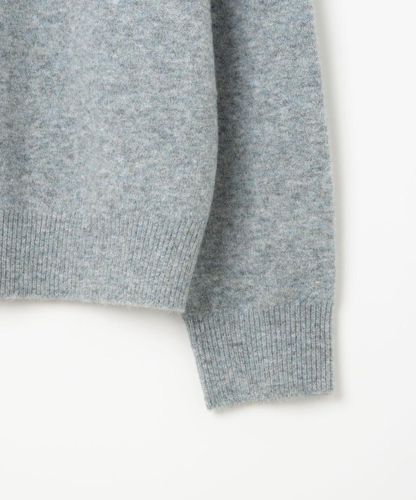 Millo Archive Crop Move Cardigan [Blue Gray] (Type A)