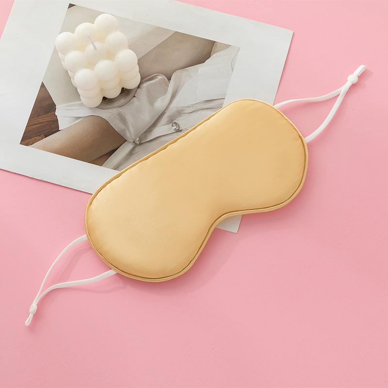 Mulberry Silk Sleep Shading Does Not Press the Eye, Adjustable Eye Mask