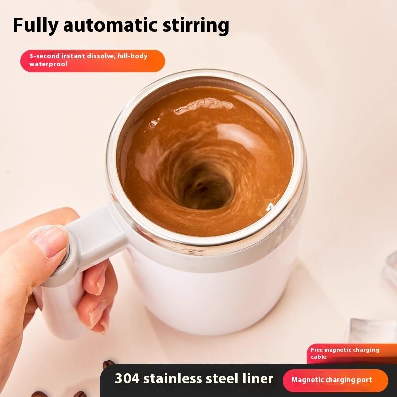 Gianxi Automatic Stirring Cup Coffee Cup Electric Portable Water Cup Male Brewing Magnetic Rotating Lazy Charging Stirring Cup