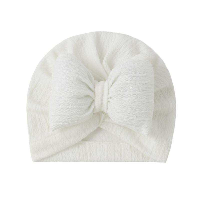 Baby Hat Girls Muslin Hat Bowknot Beanie Cotton Hats Infant Headwear Fashion Headdress Accessories Newborn Turban Hat