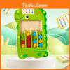 Wooden Green Dinosaur Color Walking Game Board Children Puzzle Toy For Toddler Early Learning And Handeye Coordination
