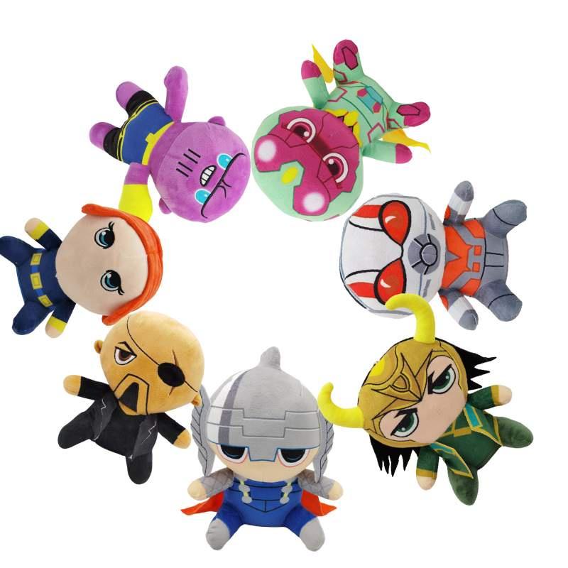 Avengers Plush Toy Set With Ant-man, Iron Man, Loki, Thor, And More!