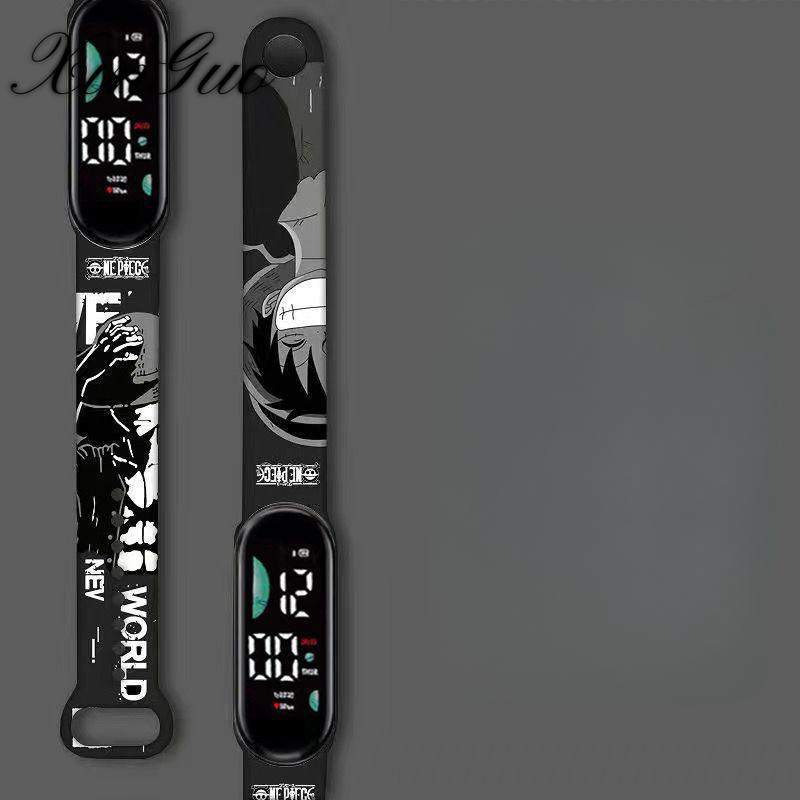 New Cartoon Electronic Watch Elementary School Students Cute Children Cartoon Printing LED Sports Watch