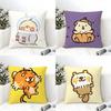 Fantasy Cartoon Colorful Animal Patterns Pillow Case Home Living Room Decoration Linen Pillowcover Pillow Cases Cushion Cover