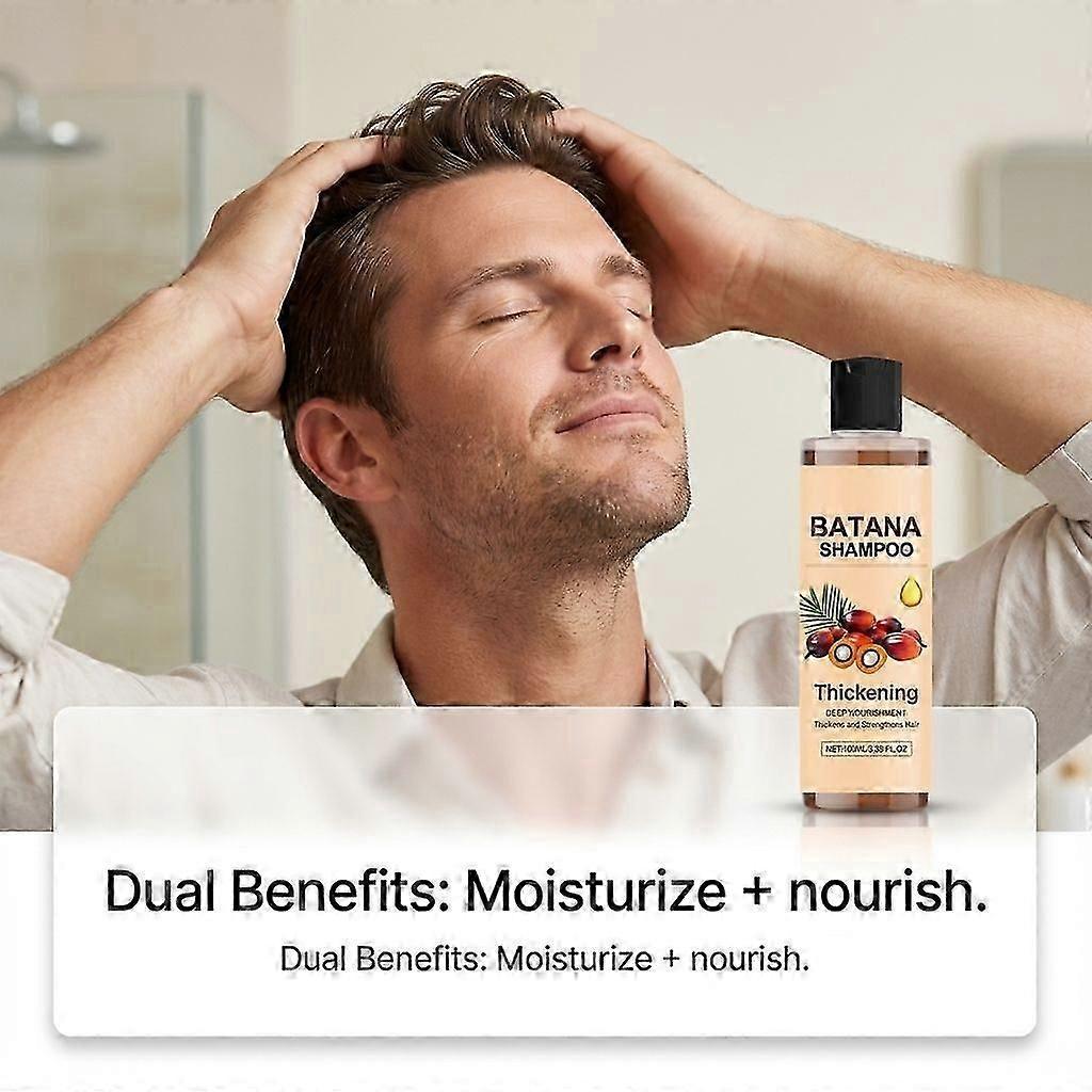 Shampoo all'olio di Batana Amz Controlla delicatamente il sebo, Idrata e volumizza i capelli, Li deterge e li ammorbidisce, E fornisce una cura rinfrescante e non appiccicosa