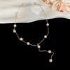 Irregular Long Pearl Necklace Versatile Sweater Chain Fashion Temperament Premium Sense Jewelry