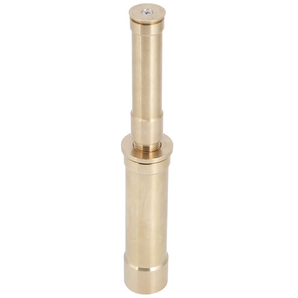 Double Layer Trumpet Type Brass Fountain Nozzles Pool Pond Spray Head for Garden Landscape1in DN25
