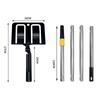 Baffle Holder With Extension Pole Rotation For Paint Color Separation Prevent Splashing Detachable Cleaning Tool Set