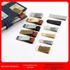 Retro Pen Clip Bill Notebook Accessory - Multi-purpose Stationery Office Supplies with Custom Logo Print