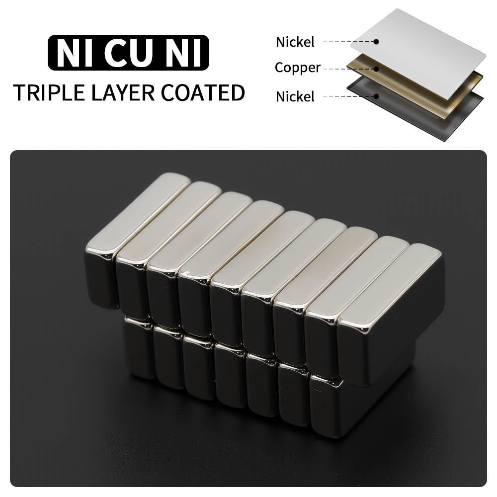 20x10x5mm Powerful Neodymium Magnet N35 NdfeB Permanent Magnetic imanes Block Super Strong Fridge Magnets DIY
