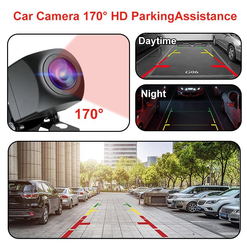 Wireless 1080P HD Car Reverse Camera WiFi Night Vision Waterproof Parking Monitor for Android iOS Universal Vehicles
