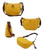 Basara Zeta Half-Moon Shoulder Bag, Water-Repellent, 1414819 (Gray (11))