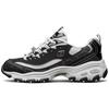 D'Lites 1.0 Height Increasing Height Increasing Low Top Chunky Sneakers Women's Black White 12241-BKW