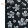 Nail Art Sticker Butterfly Moon Engraved Design Beauty Paper Multi-shaped Fingernails Decor for Professional Use