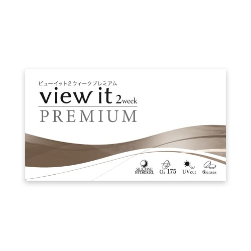 

Viewit 2 недели Премиум Силикон-гидрогель, 6 линз, 1 коробка - 3.25