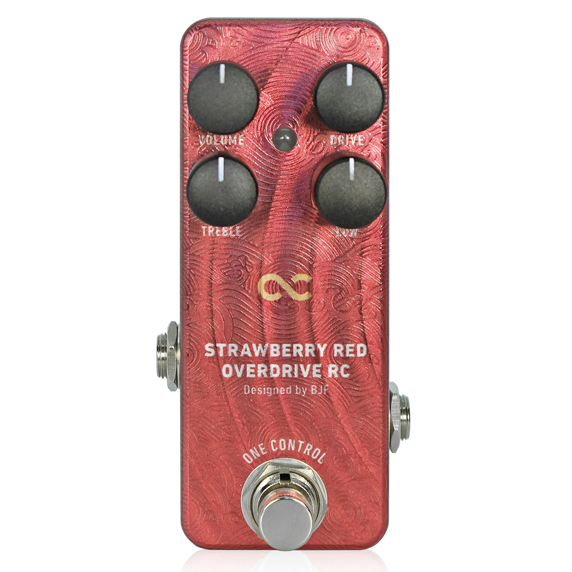 

One Control Strawberry Red Overdrive RC Overdrive Guitar Effector