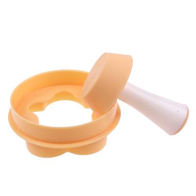 Pastry Tamper Tart Shell Molds Tart Cutter Flower/Round Dough Cookie Cutter