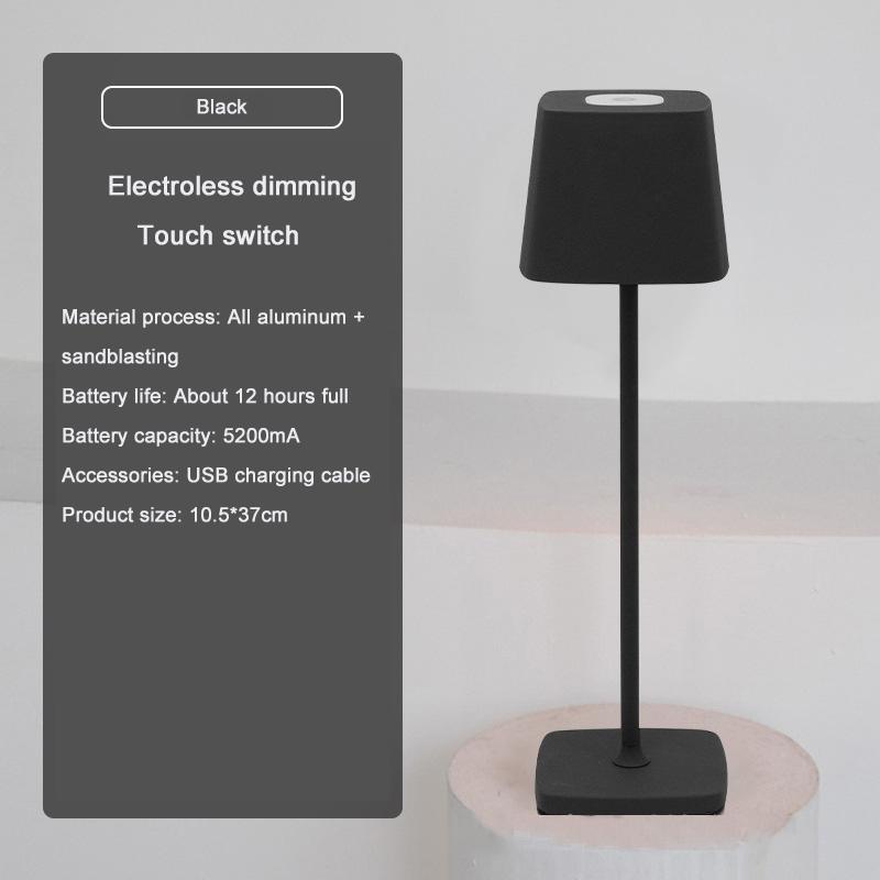 

Современная креативная светодиодная настольная лампа с USB-зарядкой, дизайн юбки для спальни, кабинета, домашнего декора, спальни, кабинета, атмосферы, ночника Stepless dimming&Touch switch&USB чёрный