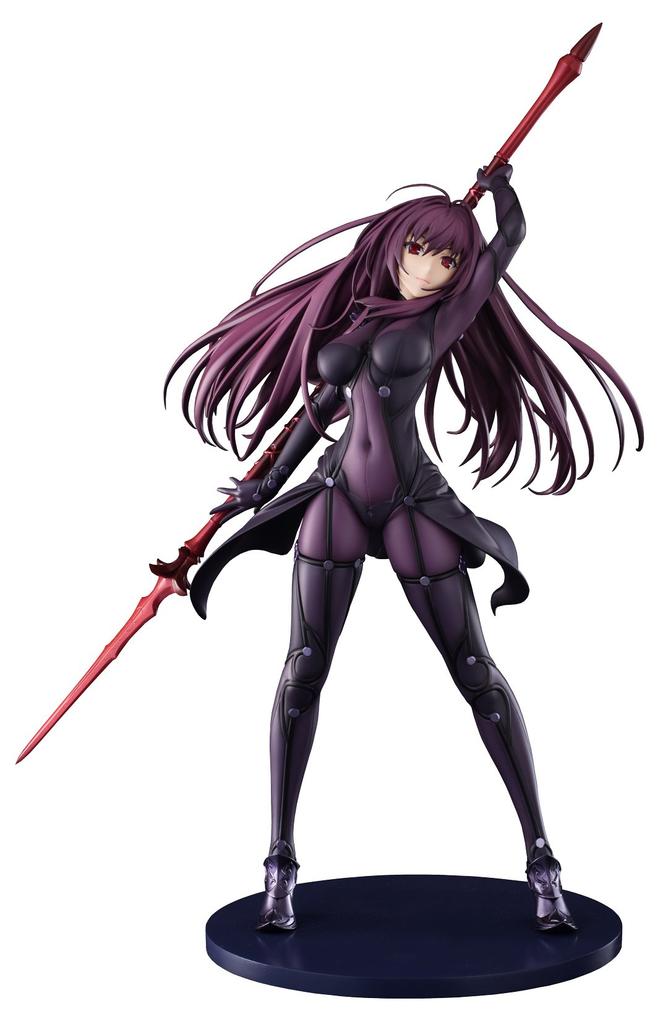 Objednejte si hotovou figurku Fate/Grand Lancer/Scathach v měřítku 1/7, lakovanou v PVC.