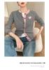 Women's Cashmere Cardigan: Color Block, Round Neck, Sweetheart Embroidery, Loose Fit Sweater.