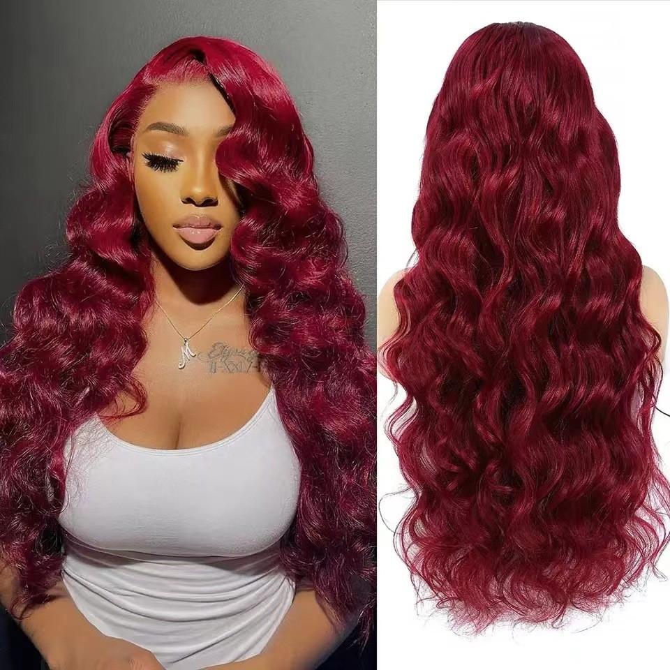 African Long Curl Wig With Hightemperature Silk For Womens Fashion And Versatile Style