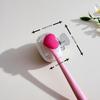 2Pcs Heart Toothbrush Clip Portable Travel Dustproof Toothbrush Head Cover Storage Box Toothbrush Protective Cap