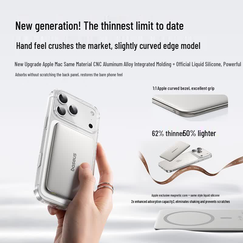 Baseus MagSafe 27W Fast Charging Power Bank 10000mAh