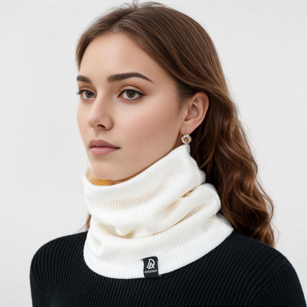 Perfect Match Detachable Knitted Turtleneck Fake Collar For Women Neck Warmer Autumn Winter Warm Cover Head Neck Knitting False Collar