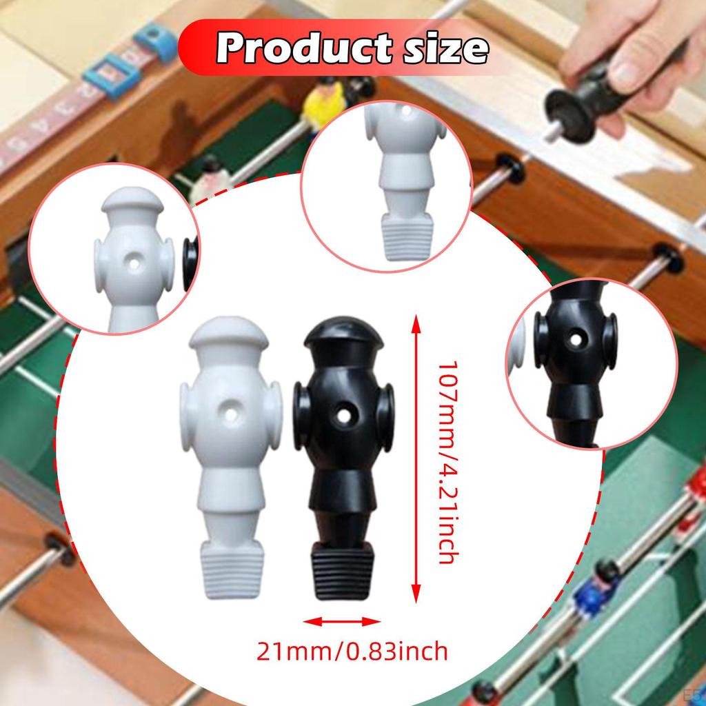 26 Stück Tischfußballspielerfiguren für Tischfußballzubehör