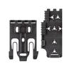 Quick-Dial Multi-Function Waist/Back Clip with K Sheath for Tools/Knives/Flashlights