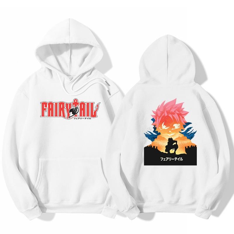 Japanese Animation Hoodie Fashion Design Men's Women's Sweatshirt Fleece Oversized Couples Casual Streetwear Hoodies