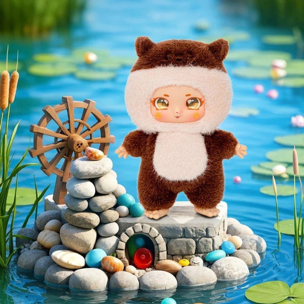 

Anime Figure Vinyl Doll Plush Keychain Vinyl Face Action Figure Plush Toy Keyring Birthday Gift Style 1