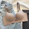 Traceless sexy underwear women's 1011 new small breasts gather, no steel ring, anti-sagging, sub-breast lift bra