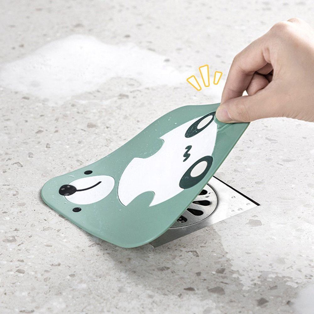 Deodorant Sewer Deodorizer PVC Sink Hair Filter Bathroom Accessories Floor Drain Cover  Kitchen