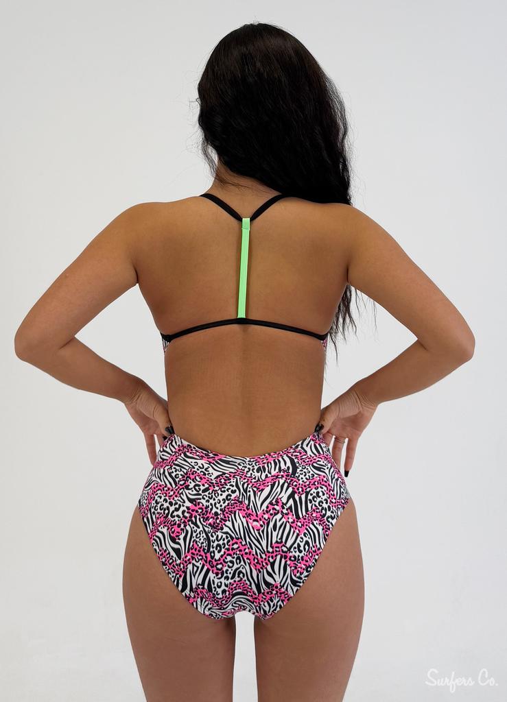 Seopeoseuko Thunder Zebra One-Piece Swimsuit